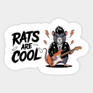 Rats Are Cool Sticker
